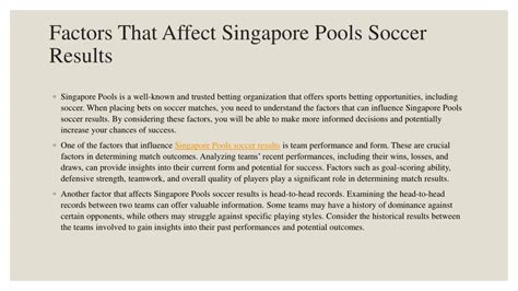 singapore pools soccer results|Lifeguard legislation for swimming pools .